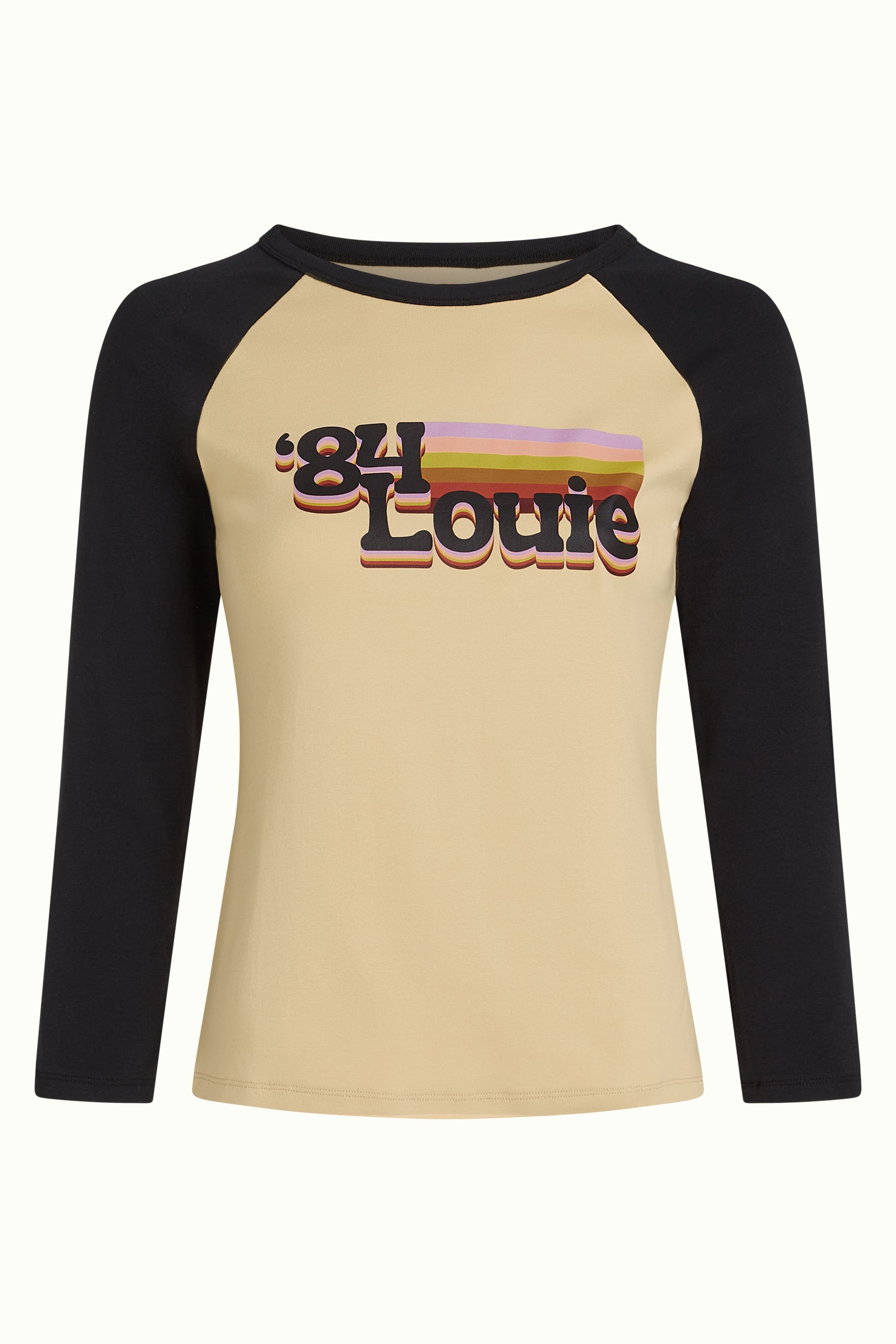 Raglan Tee Logo - Black