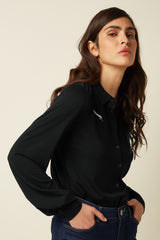 Carina Blouse Tulum - Black