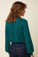 Carina Blouse Tulum - Spruced Green