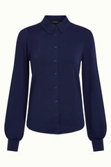 Carina Blouse Tulum - Ink Blue