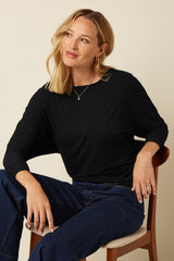 Valentina Top Tulum - Black
