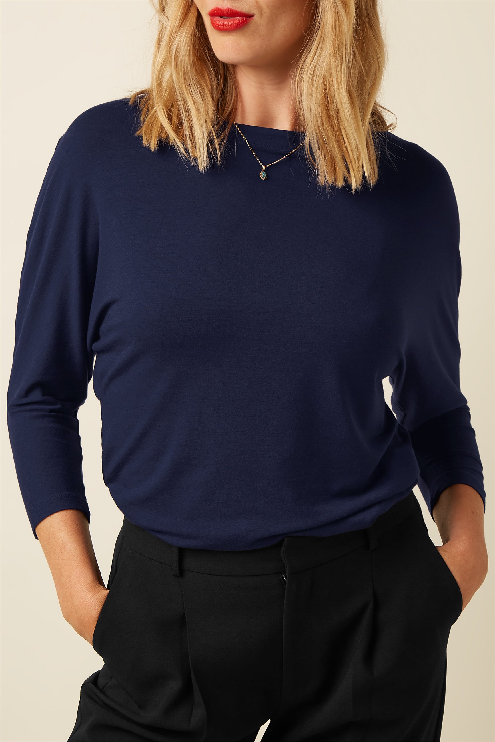 Valentina Top Tulum - Ink Blue