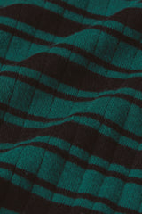 Helen Top Rae Stripe - Botanical Green