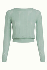 Lia Top Hiver Knit - Mint Green