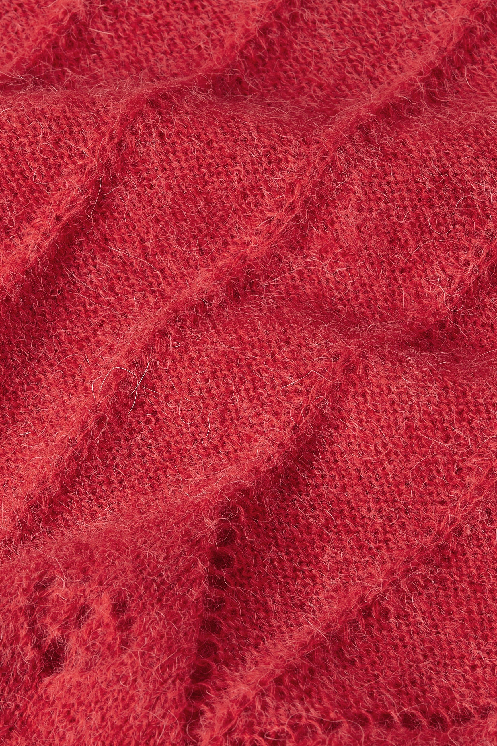 Lia Top Hiver Knit - Fiery Red