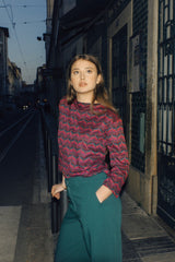 Guenda Top Estelle Zigzag