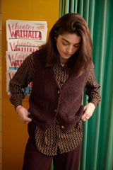 Vania Vest Boucle Knit