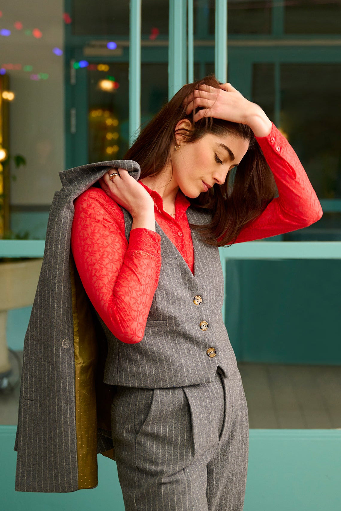 Cissy Gilet Brando Stripe