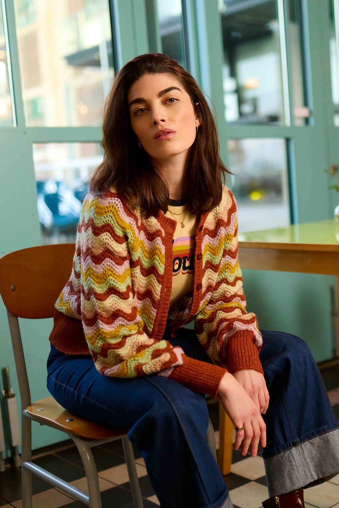Cardi Raglan Mesa
