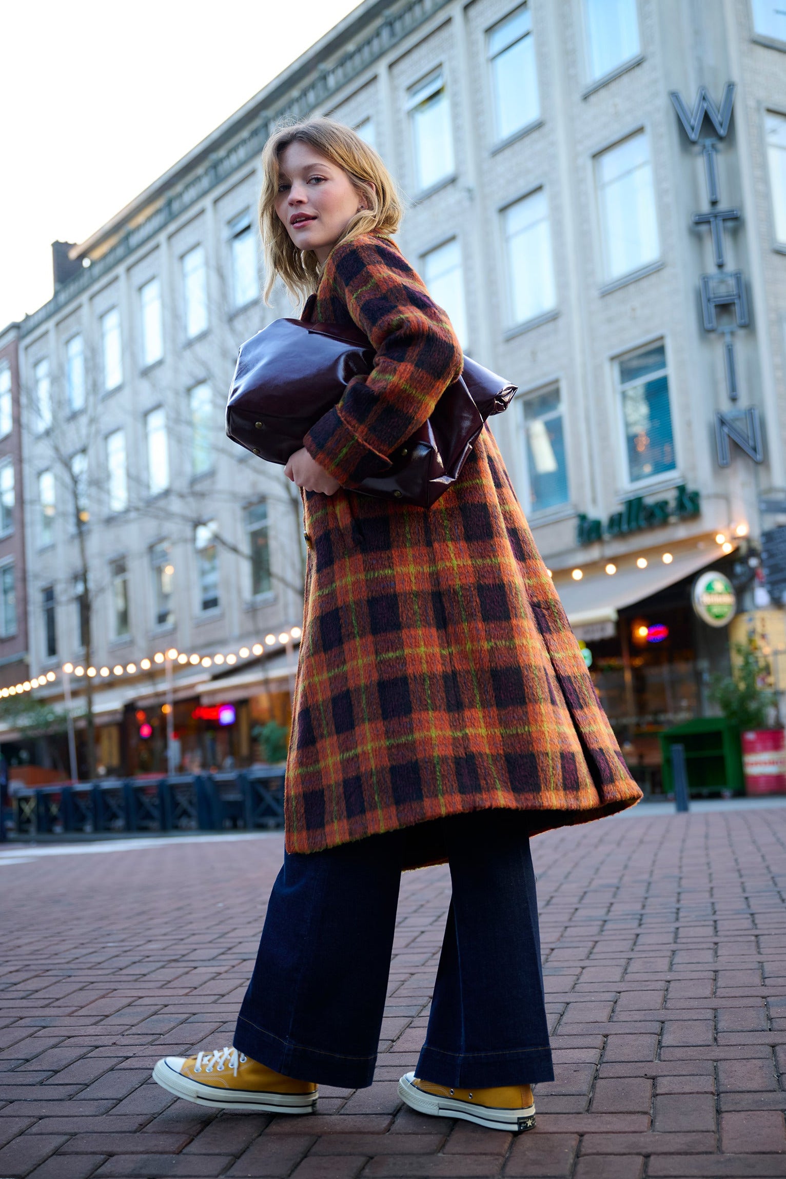 Amelie Coat Aloha Check