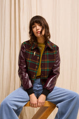 Billie Baseball Jacket Vera Check
