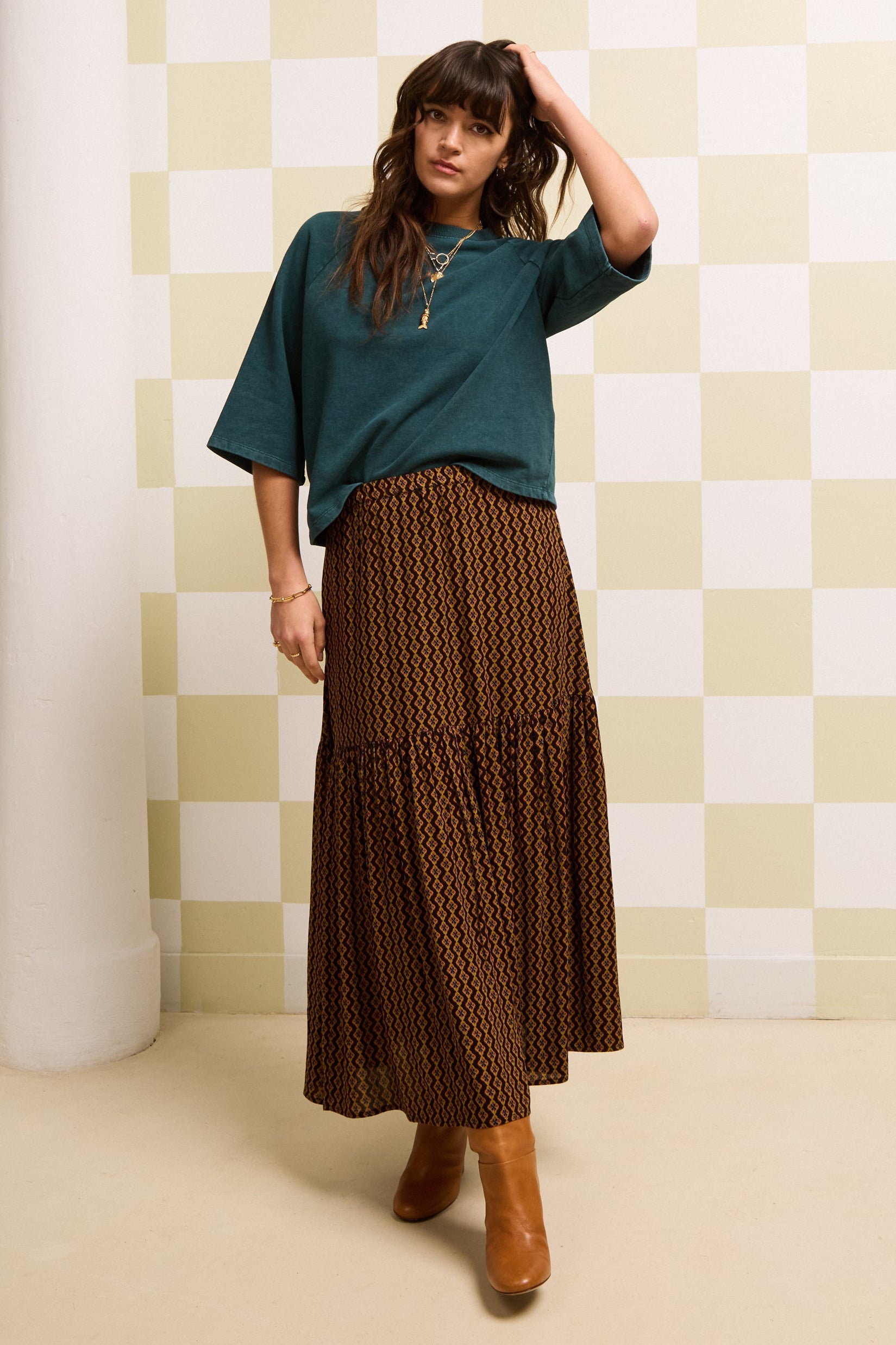 Tara Skirt Turi Woven