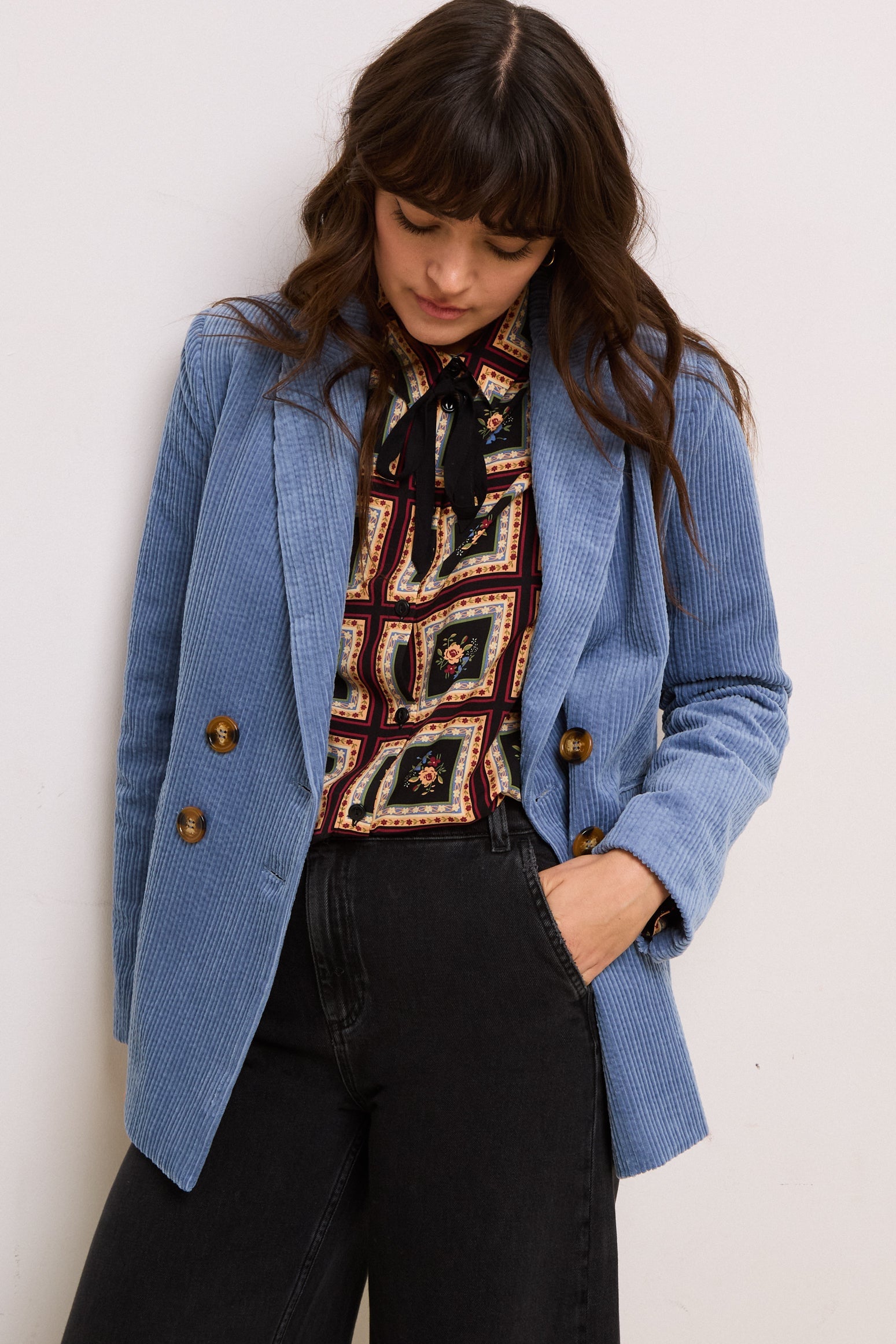 Tina Blazer Birch Cord