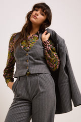 Cissy Gilet Brando Stripe