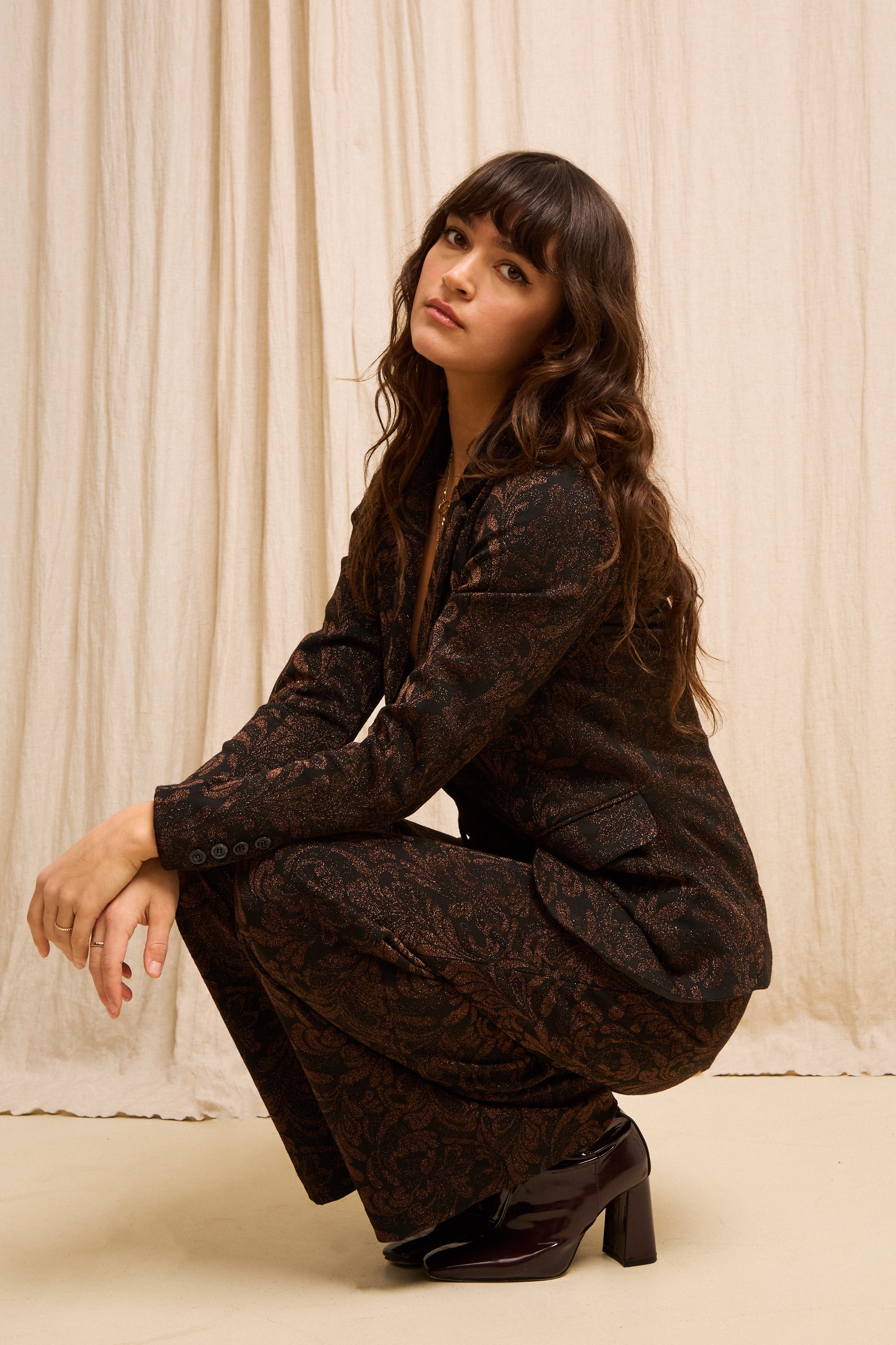 Daisy Blazer Star Jacquard