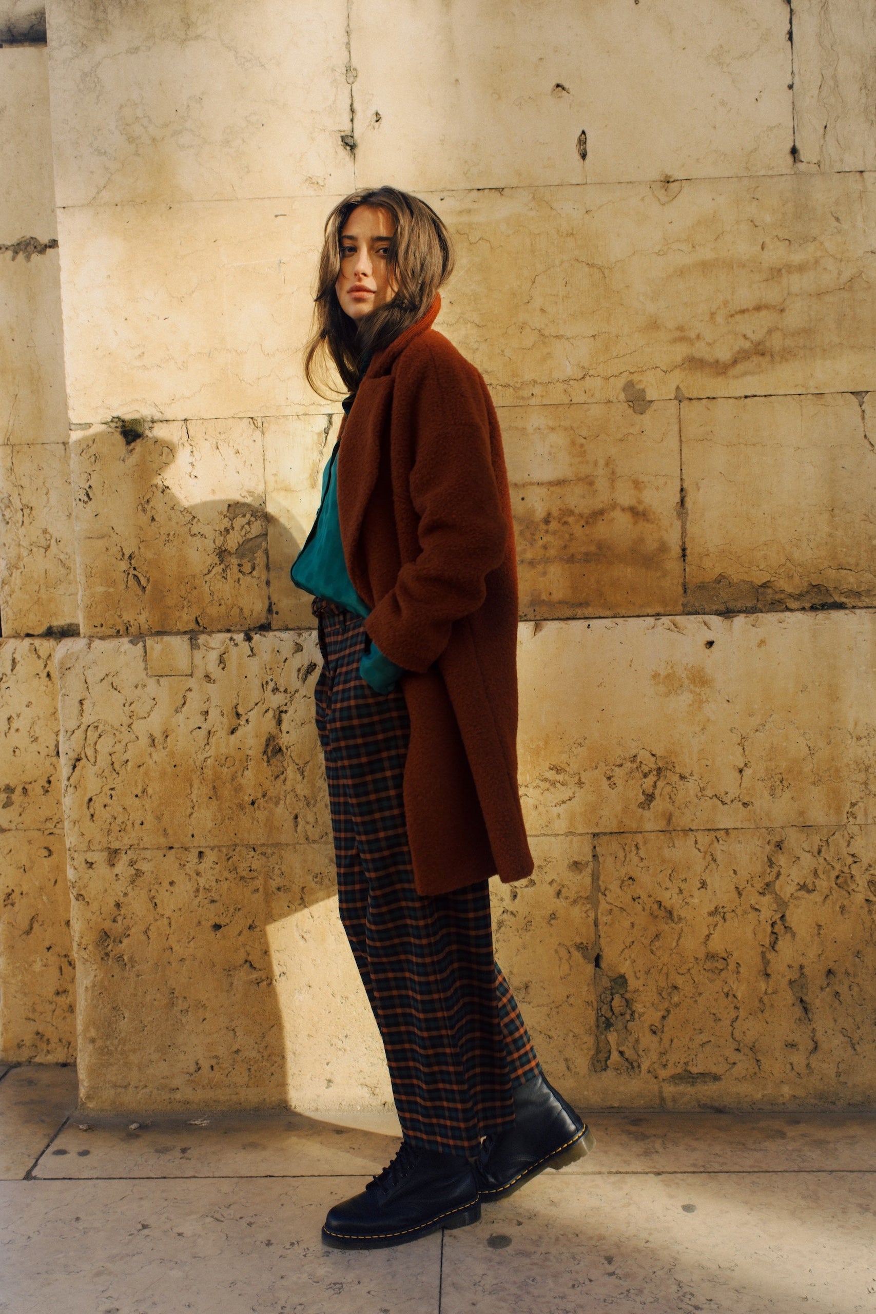 Nia Coat Nerlino - Patina Brown – King Louie