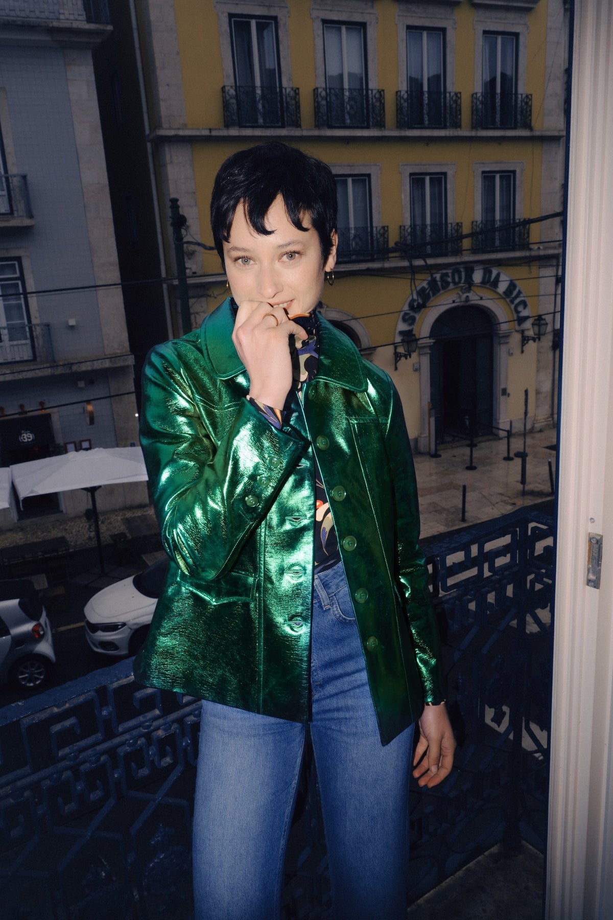 Rebel Jacket Dainty Shine - Ultra Green – King Louie