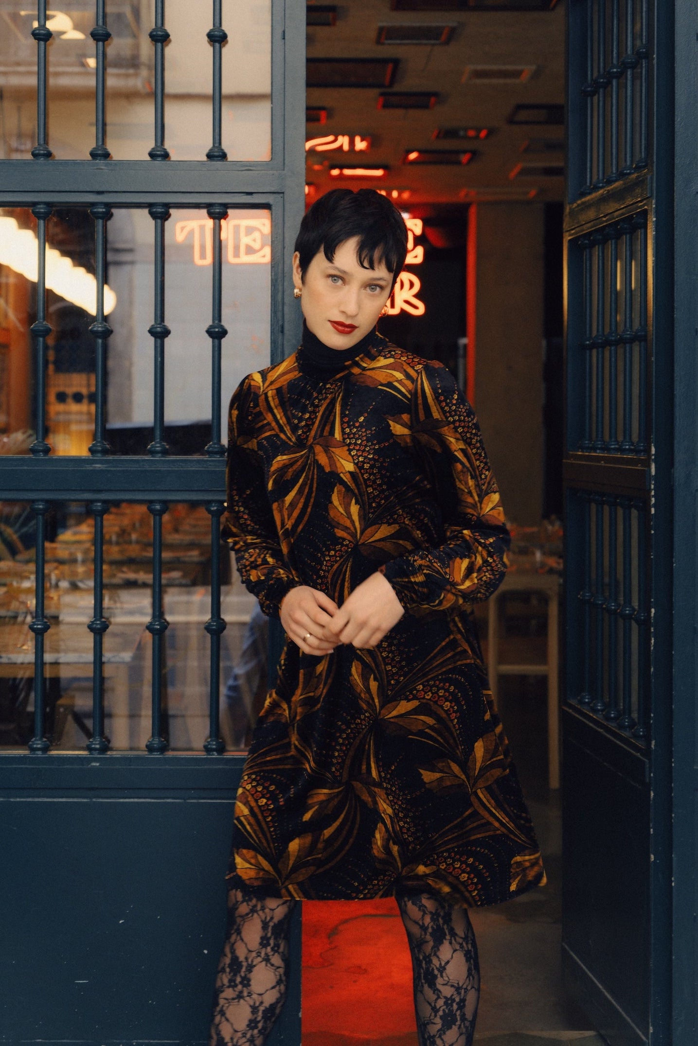 Sandy Dress Shimmy - Black – King Louie